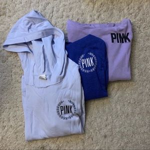 Bundle of Victoria Secret PINK Sweatshirts